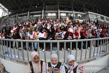 Warga antusias saksikan pembukaan PON XXI Aceh-Sumut