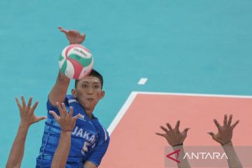 PON XXI Aceh-Sumut: Tim voli putra DKI Jakarta tekuk Sulteng 3-0