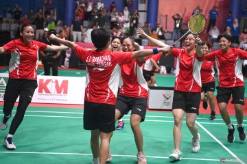 Jateng raih emas bulu tangkis beregu putri PON XXI Aceh-Sumut