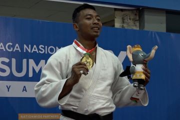 Banten dan Jakarta boyong dua emas dari cabor Judo