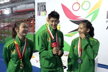 Capaian 3 medali Jatim di wing chun tak lepas dari kejenakaan Arrol