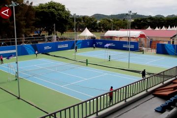 Tenis siap dipertandingkan di PON XXI, kostum atlet siap menyesuaikan