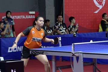 Tim tenis meja putri DKI Jakarta kalahkan Gorontalo 3-0 di penyisihan