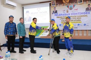 BPJS ketenagakerjaan proteksi 24 atlet Peparnas Kaltara