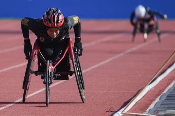 Kalsel raih emas balap kursi roda putri T52-54 Peparnas