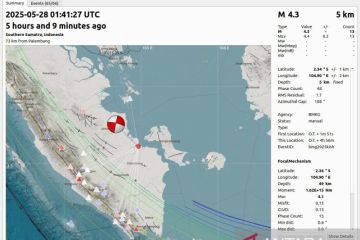 Gempa magnitudo 4,3 di Banyuasin dipicu sesar aktif tak terpetakan