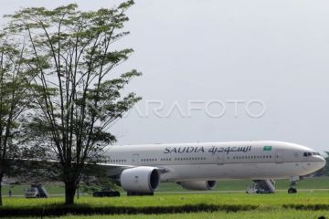 Pesawat Saudia Airlines dinyatakan aman