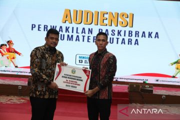 Gubernur Sumut apresiasi Adinata Kurniawan jadi paskibraka nasional