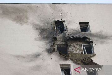Serangan drone di Rostov, Rusia sebabkan 50 apartemen rusak