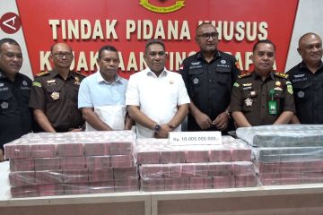 Kejati Papua sita uang dugaan korupsi PON XX senilai Rp10 miliar