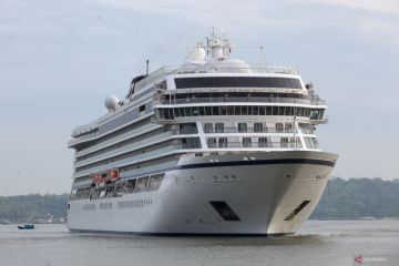 Kapal pesiar MS Viking Orion singgah di Surabaya