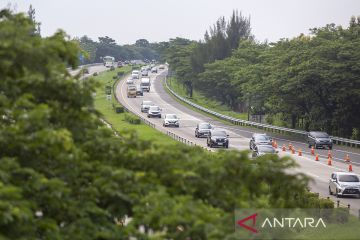 Arus mudik Natal di Tol Cipali