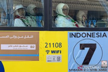 Pengoperasioan 452 unit bus Shalawat untuk layani jamaah calon haji