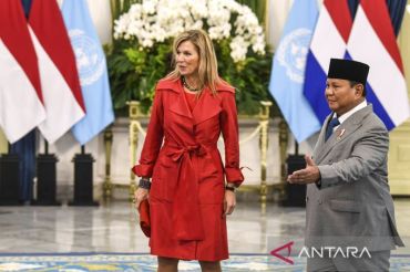 Presiden Prabowo bertemu Ratu Maxima di Istana Merdeka, perkuat kerja sama dengan PBB