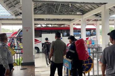 Penumpang di Terminal Mamboro Palu melonjak 117 persen selama Nataru