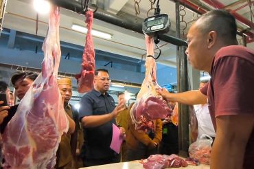 Satgas Pangan Gorontalo tinjau harga bapok di pasar jelang Ramadhan