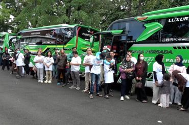 Sumsel berangkatkan 941 peserta mudik gratis Lebaran 2026