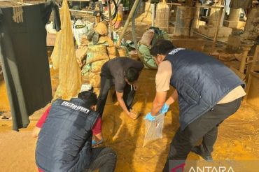 Polres Abdya temukan luapan limbah pengolahan emas di Babahrot