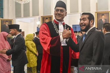 Liliek Prisbawono Adi gantikan Anwar Usman sebagai Hakim MK
