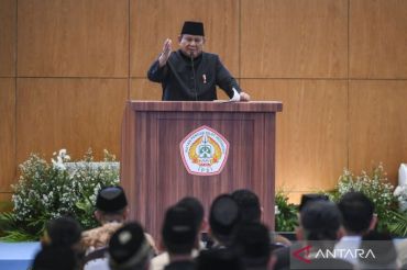 Presiden Prabowo hadiri Musyawarah Nasional XVI PB IPSI