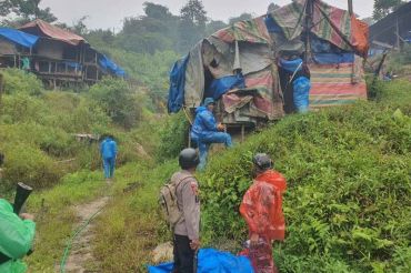 Polres Pidie amankan puluhan tabung dan mesin tambang ilegal