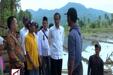Presiden kunjungi proyek padat karya