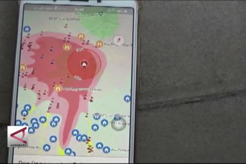 Pantau Merapi lewat aplikasi “Jarak Aku dan Merapi”