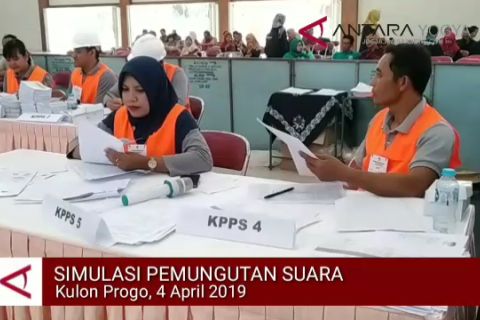 VIDEO : Simulasi pemungutan suara