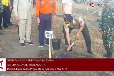VIDEO:Penanaman sabuk hijau di kawasan Bandara Internasional Yogyakarta