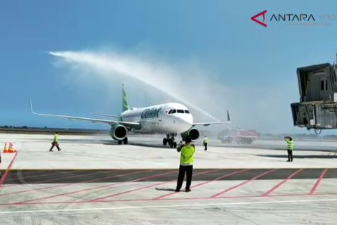 VIDEO: Citilink mendarat sempurna di Bandara Internasional Yogyakarta