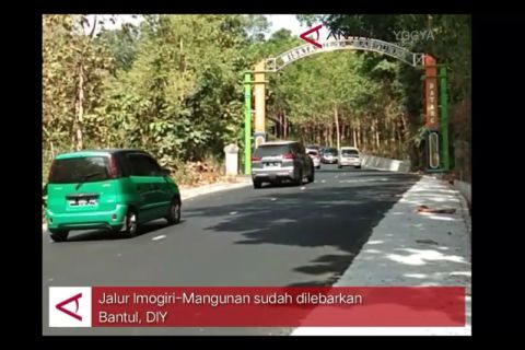 VIDEO : Jalur Imogiri-Mangunan di Kabupaten Bantul, DIY