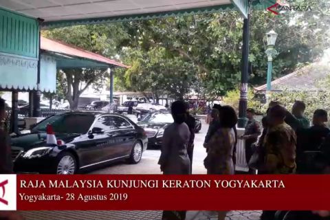 VIDEO: Raja Malaysia kunjungi Keraton Yogyakarta