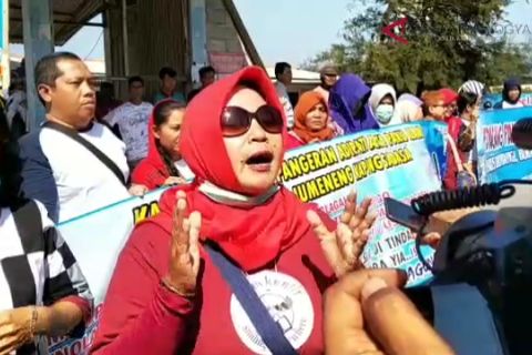 VIDEO: Paguyuban Pondok Laguna Glagah gelar aksi