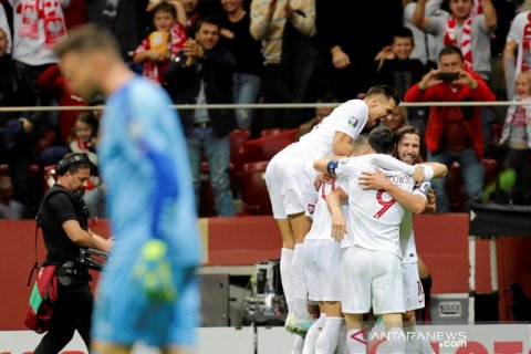 Polandia lolos putaran final Piala Eropa 2020