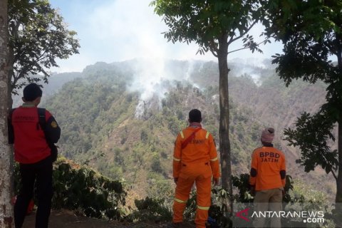 Pendakian ke Gunung Argopuro Situbndo ditutup akibat terbakar