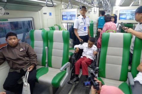 Mengenal kereta api bagi siswa berkebutuhan khusus