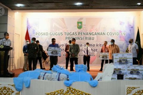 Riau siapkan BLT dan bantuan 100 juta untuk setiap kelurahan dan kecamatan