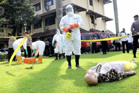 Polda DIY bentuk tim khusus pemakaman korban COVID-19