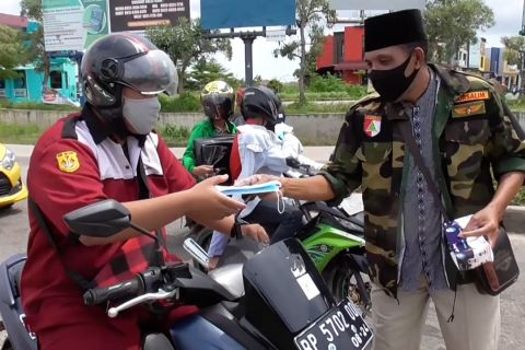 GP Ansor distribusikan 150 ribu masker di Kepri