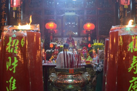 Ibadah Imlek di Bandarlampung terapkan prokes ketat