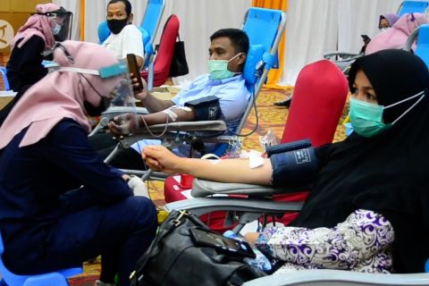 Sinergi donor darah dan vaksinasi di Riau layak jadi contoh