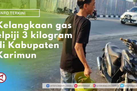 Warga kesulitan mendapatan gas elpiji 3 Kg di Karimun