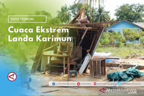 Cuaca ekstrem landa Karimun