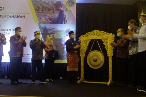 Sumsel jadi contoh percepatan redistribusi tanah tematik