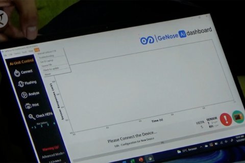 Tim GeNose C19 perbarui pengembangan data pada perangkat lunak