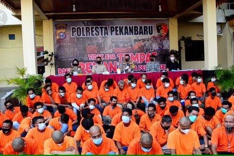 Polresta berantas aksi premanisme dan pungli di Kota Pekanbaru