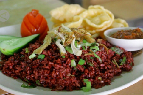 Lezatnya nasi goreng rempah khas Palembang