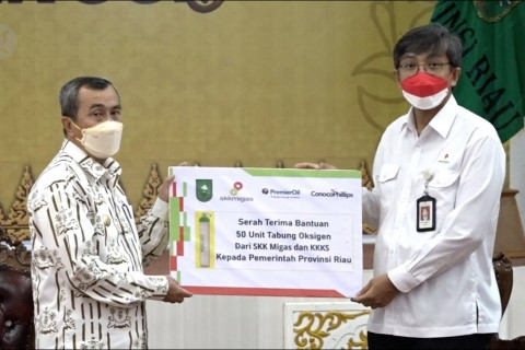 Pemprov Riau terima bantuan 145 konsentrator oksigen