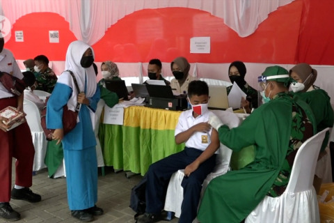Panglima TNI: 10.000 vaksinator TNI POLRI siap dukung serbuan vaksin