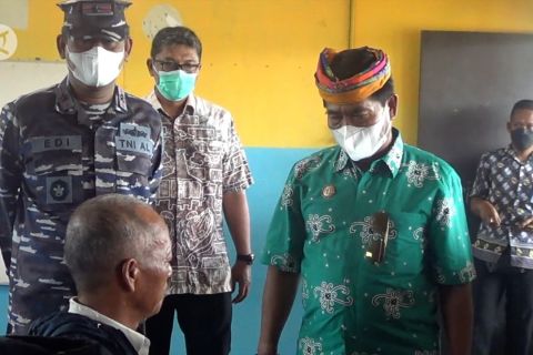 Sinergi Pemprov Kaltara-Lantamal XIII kejar target vaksinasi